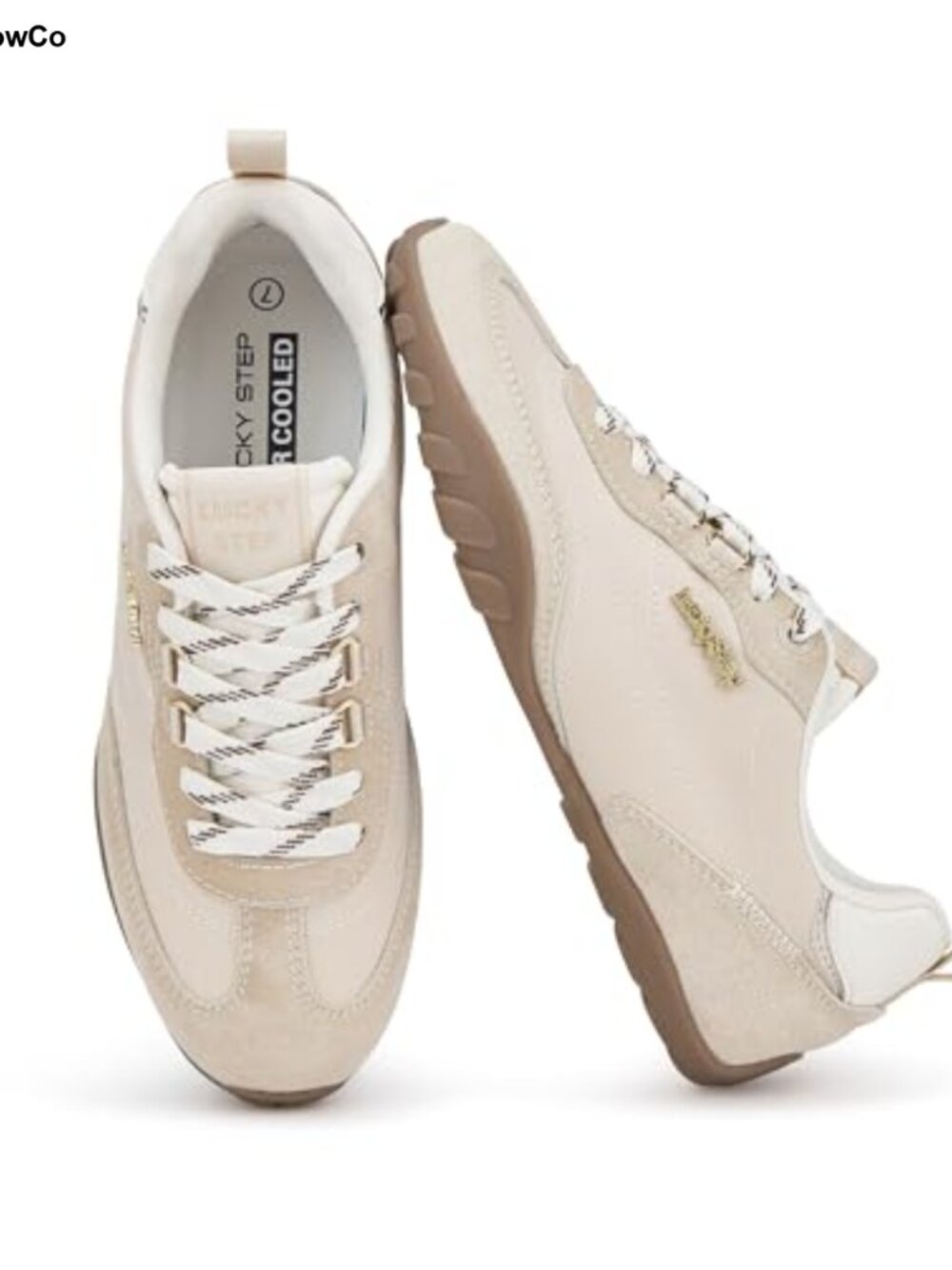 Retro Fashion Sneakers Faux Leather Low-Profile Thin Sole Non-Slip